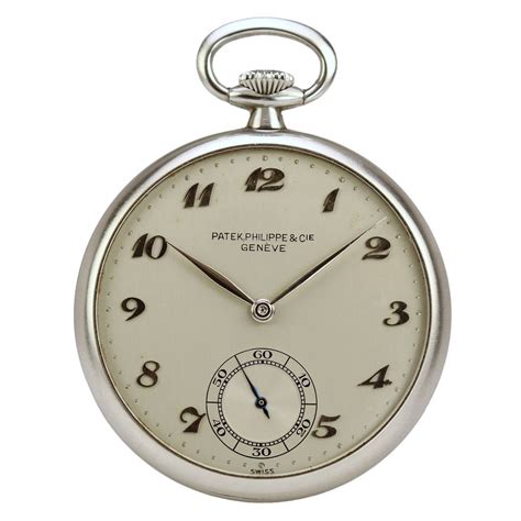 patek philippe stainless steel pocket watch|Patek Philippe pocket watches prices.